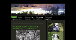 Desktop Screenshot of davisgreatdanes.com